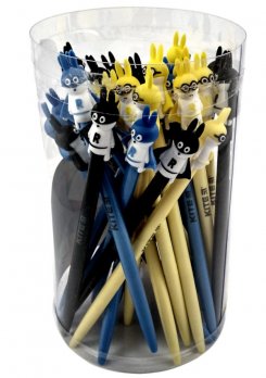 Ручка шариковая Kite разных цветов