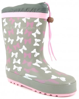 Резиновые сапоги для девочки р.28-35 арт.21275 BI&KI