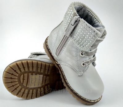 Ботинки для девочки Tom.m серые