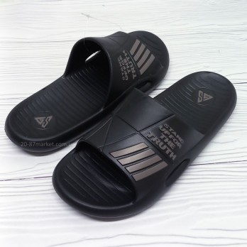 Шлёпанцы мужские чёрные, тм Gipanis