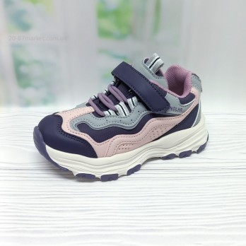 Кроссовки детские, для девочки, тм Kimboo, застёжки на липучках