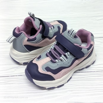 Кроссовки для девочки, демисезонные, Kimboo застёжки на липучках