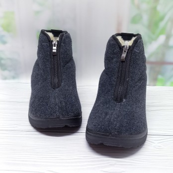 Мужские ботинки прогресс утеплённые мехом