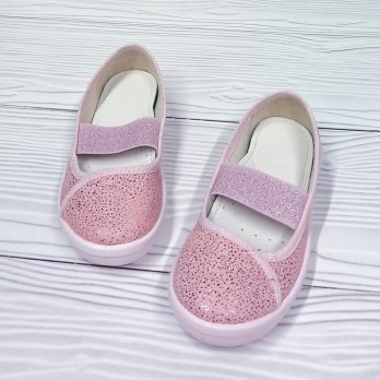 Сліпони дитячі для дівчинки Natur р.27-32 арт.35433 рожеві