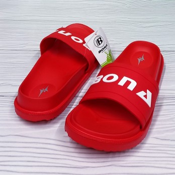 Мужские шлёпанцы красного цвета