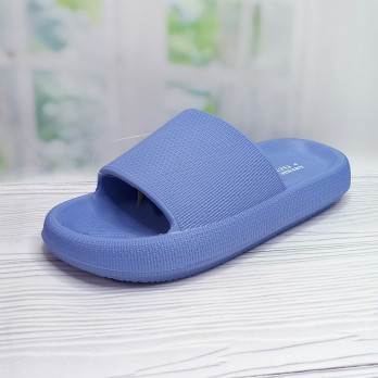 Шлёпанцы женские, тм American Club, голубые