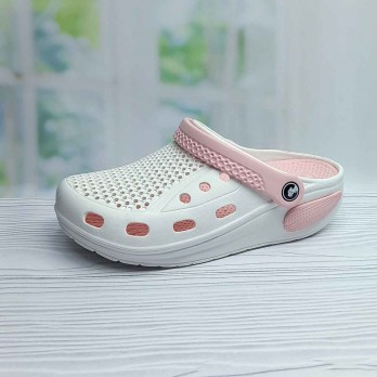 Кроксы женские белые, тм Jose Amorales