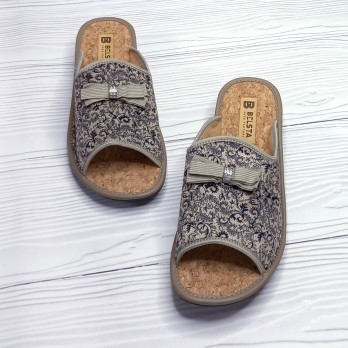 Женские открытые тапочки Белста с пробковой стелькой