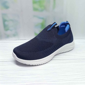 Кроссовки детские для мальчика, тм Apawwa, синие текстильные