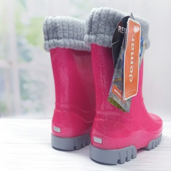 резиновые сапоги со светоотражателем