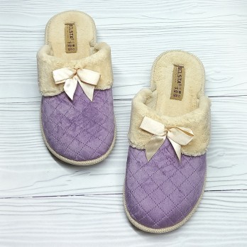 Женские сиреневые тапочки Белста