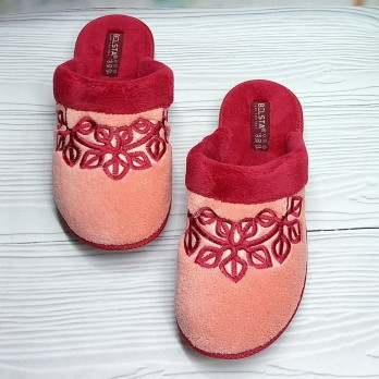 Женские махровые тапочки