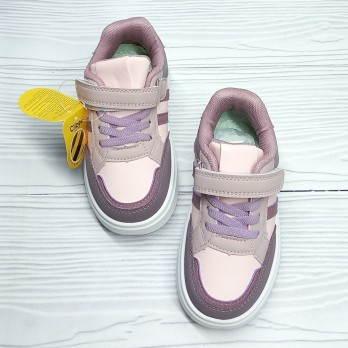 Детские кроссовки, розовые, для девочки, Clibee.