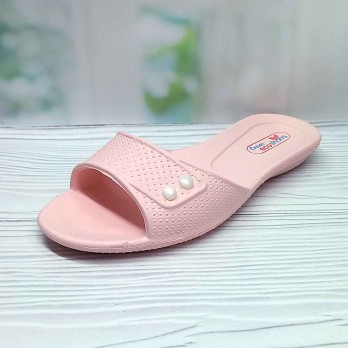 Женские шлёпанцы, тм Кредо, розовые