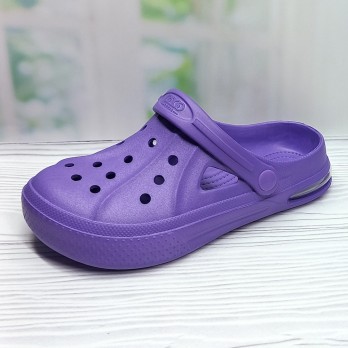 Кроксы женские, тм Dago Style, фиолетовые
