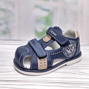 Детские сандалии для мальчика, тм Clibee синие