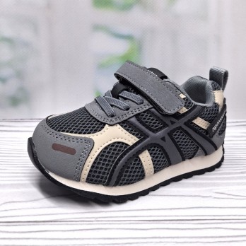 Детские кроссовки для мальчика, тм Apawwa, серые весна - лето