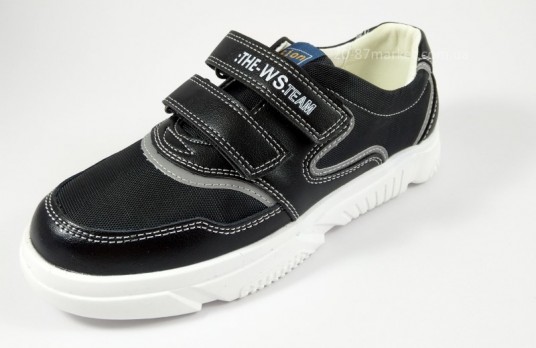 Кроссовки на липучках кожаная стелька, супинатор