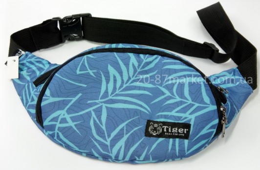 Сумка на пояс принт 11