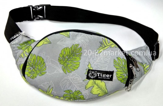 Сумка на пояс бананка принт 18
