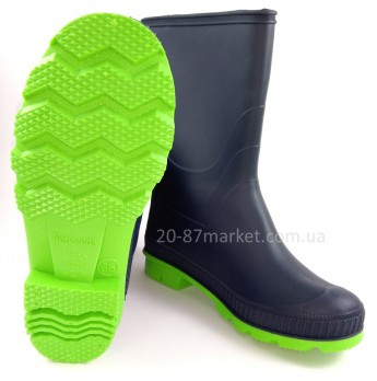 ПВХ сапоги для мальчика синие