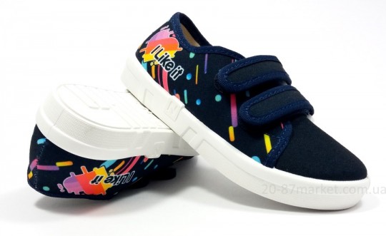 Кеды на липучках 24497