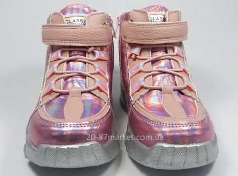 Ботинки (р.27-32) арт.24928 Clibee розовые