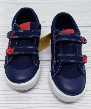 Детские кеды на липучках
