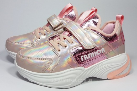 Кроссовки р.28-35 арт.26691 BI&KI розовые