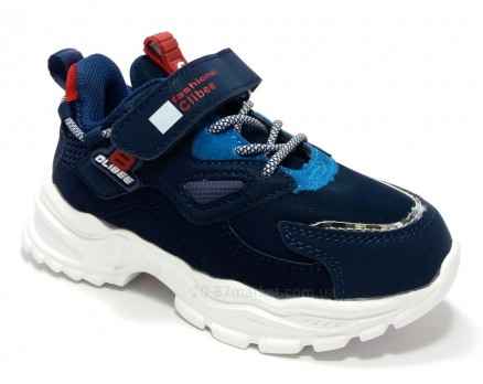 Кроссовки для мальчика синего цвета