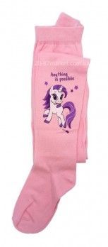 Светло-розовые колготы Легка Хода 8112