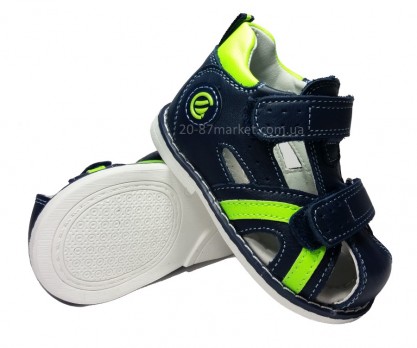 Детские сандалии для мальчика арт.27266 р.17-22 Clibee
