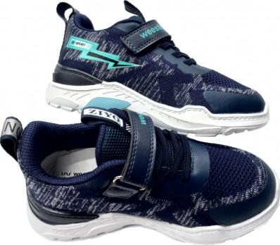 Кросівки дитячі, для хлопчика, р.27-32, арт.30047, Weestep, сині, сітка