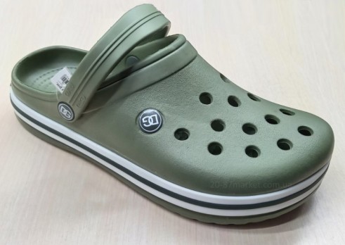 Кроксы зелёные