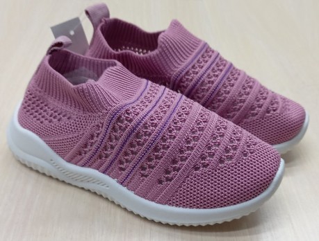 Розовые кроссовки для девочки, сетка
