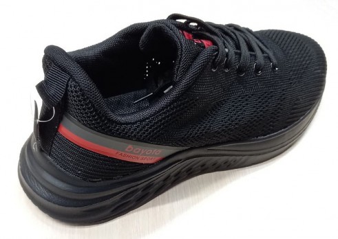 Кроссовки для мальчика, сетка, на шнурках, чёрный цвет подошвы