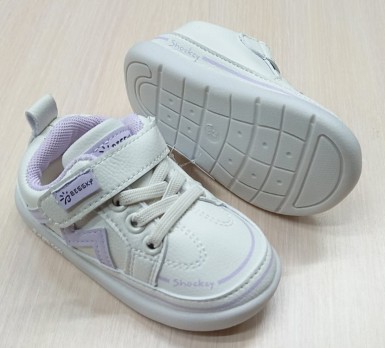 Детские кроссовки, цвет белый, на липучках
