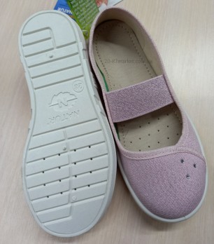 Слипоны розовые, украшены стразами