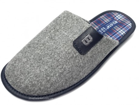 Шерстяные тапочки для мужчин