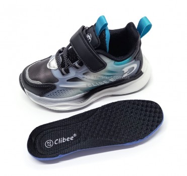 Кроссовки Clibee для мальчиков, застёжка на липучке