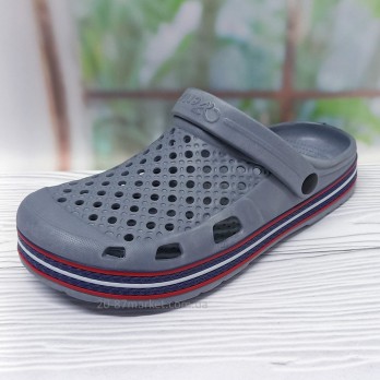 Мужские кроксы Verta серого цвета