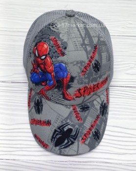 Бейсболка детская, для мальчика, человек паук