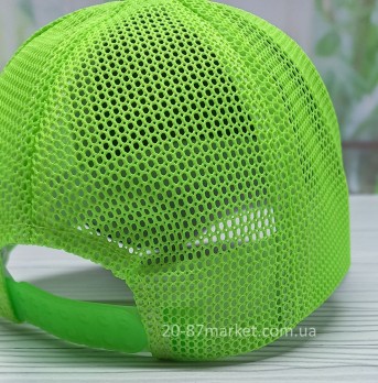 Салатовая бейсболка с регулировкой объёма, для девочки, принт мавка