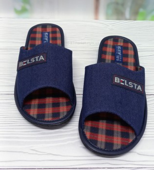 Синие тапочки Белста, мужские